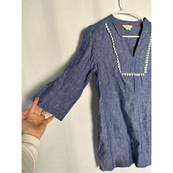 Boden 100% Linen Tunic Top - Picture 8 of 12